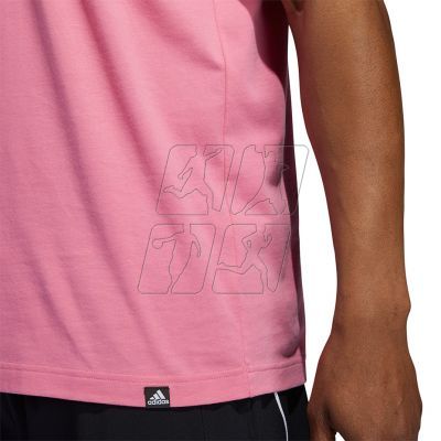 6. Koszulka adidas Lil Stripe adidas Hoops Graphic Tee M GS7220
