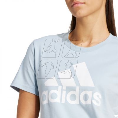 6. Koszulka adidas Loungewear Essentials Logo Tee W IR5408