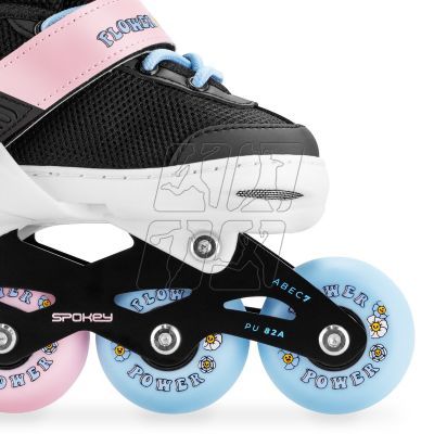 16. Rolki Spokey Joy Jr SPK-942278 roz. 27-30 GN/BL