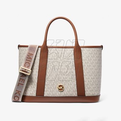 Torebka Michael Kors Luisa Medium Signature Logo Satchel VAN-LUG 30R4G99S2V