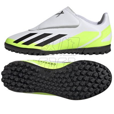 Buty piłkarskie adidas X Crazyfast.4 Vel TF Jr IE4060
