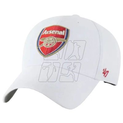 Czapka z daszkiem 47 Brand Arsenal FC MVP Cap M EPL-MVP30WBV-WH