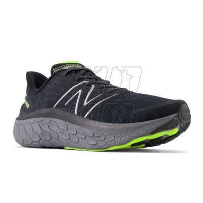 5. Buty do biegania męskie New Balance Fresh Foam Kaiha Road czarno-zielone (MKAIRCC1)