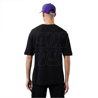 6. Koszulka New Era NBA Los Angeles Lakers Script Mesh Tee M 60284737