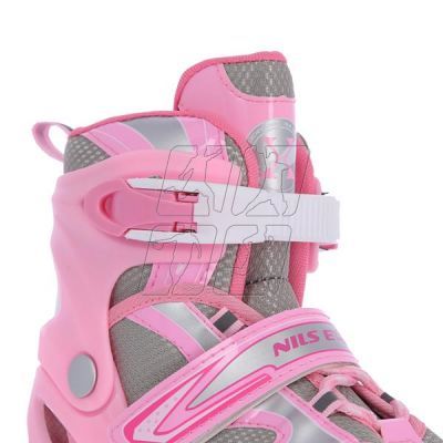 26. Łyżworolki Nils Extreme 2w1 Pink r.39-42 NH18366 A