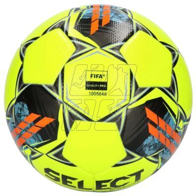 2. Piłka nożna Select Brillant Super Tb Ball Brillant Super Tb Yel-Gry