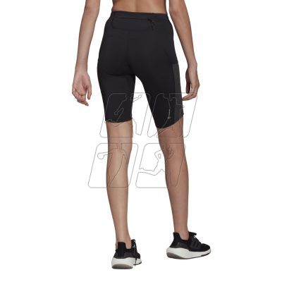3. Spodnie adidas FastImpact Lace Running Bike Short Tights W HC1664