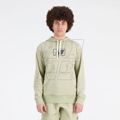 Bluza z kapturem New Balance Essentials Hoodie M MT33508FUG