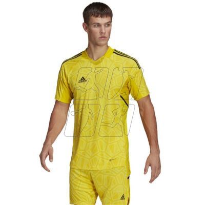3. Koszulka adidas Condivo 22 Goalkeeper Jersey Short Sleeve M HF0138
