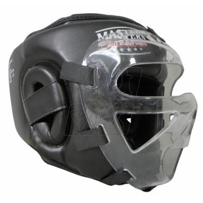 10. Kask bokserski Masters z maską KSSPU-M 0211989-M01