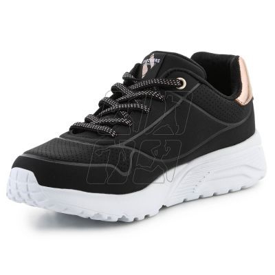 3. Buty Skechers Uno Lite Metallic Mode Jr 310384L-BLK