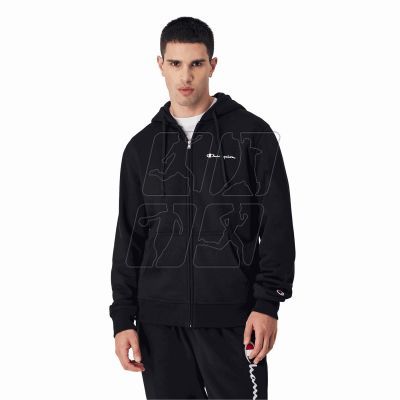 2. Bluza Champion z kapturem Full Zip Hoodie Sweatshirt M 220260.KK001