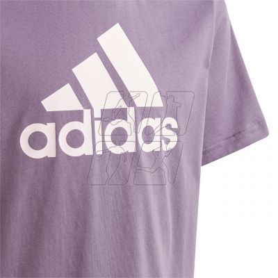 5. Koszulka adidas Essentials Big Logo Cotton Tee Jr IJ7061