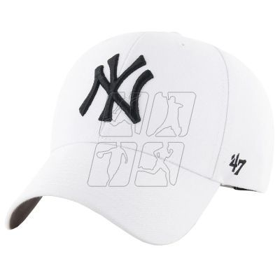 2. Czapka z daszkiem 47 Brand MLB New York Yankees Cap B-MVPSP17WBP-WHM