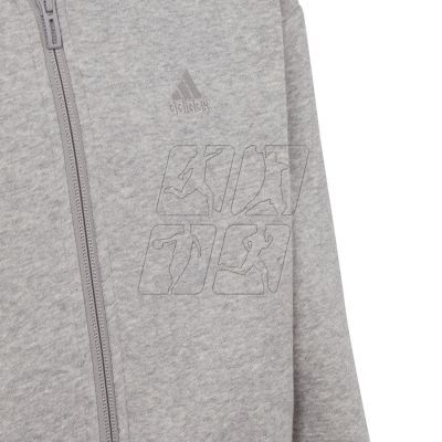 4. Bluza adidas Fleece Full-Zip Hoody Jr IC5008