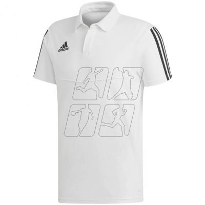 Koszulka piłkarska adidas Tiro 19 Cotton Polo M DU0870