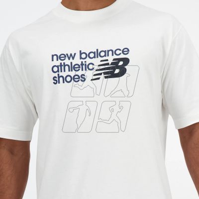 4. Koszulka New Balance S/S Brand T-Sh M MT41524WT