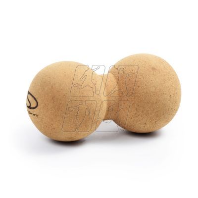 Podwójna piłka do masażu "Peanut" SMJ sport HH-Cork-1003 HS-TNK-000016437