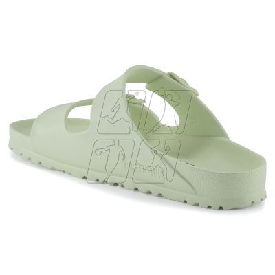 3. Klapki męskie Birkenstock Arizona Essentials EVA Regular Faded Lime na szeroką stopę piankowe (1024571)