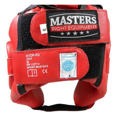 13. Kask bokserski Masters Ktop-Pu Wako Approved M 02251-02M