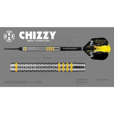 4. Rzutki Harrows Chizzy Brass Softip HS-TNK-000013872