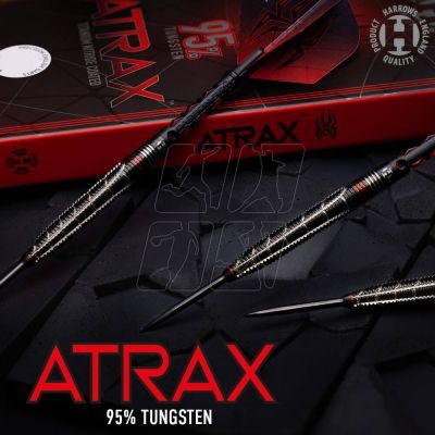 5. Rzutki Harrows Atrax 95% steeltip