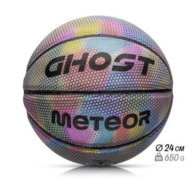 3. Piłka do koszykówki Meteor Ghost Holo 7 16757