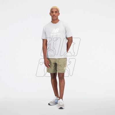 5. Koszulka  New Balance t-shirt Essentials Stacked Logo Co M MT31541AG