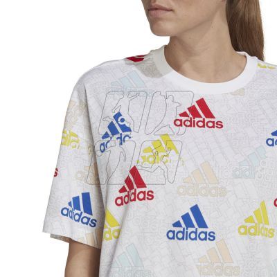 5. Koszulka adidas Bluv Q3 Tee W HL4461