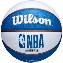 Piłka do koszykówki Wilson Team Retro Washington Wizards Mini Ball WTB3200XBWAS