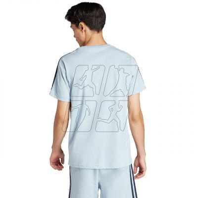 2. Koszulka adidas Essentials Single Jersey 3-Stripes Tee M IS1332