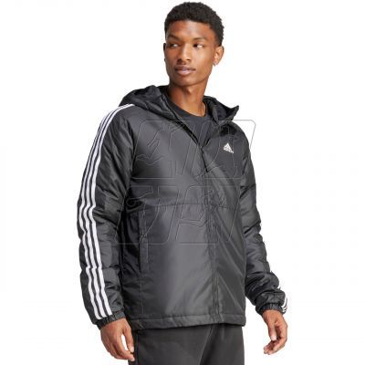 4. Kurtka adidas Essentials 3-Stripes Insulated Hooded M IN7194