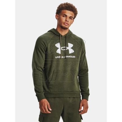 2. Bluza z kapturem Under Armour UA Armour Fleece Big Logo HD M 1379743-390