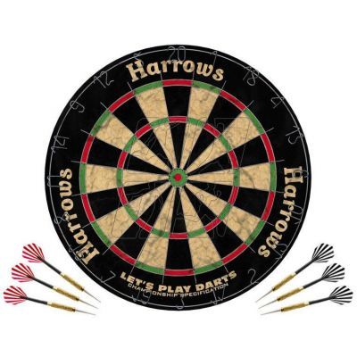 Zestaw Harrows Let's Play Darts Game Set HS-TNK-000013312