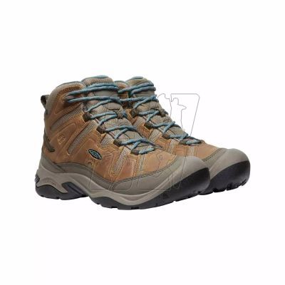 2. Buty KEEN CIRCADIA MID WP TOASTED COCONUT/NORTH ATLANTIC W KE-1026764