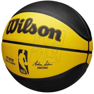 3. Piłka do koszykówki Wilson NBA Team City Edition Golden State Warriors WZ4024210XB
