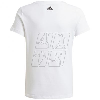 2. Koszulka adidas Essentials Logo Tee Jr GN4045