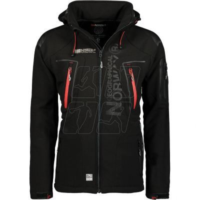 4. Kurtka Geographical Norway Techno Softshell  M WU6068-GN-BLACK