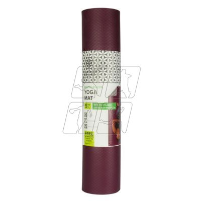 9. Mata do Jogi dwustronna GAIAM Earth Lovers 5 MM 62254