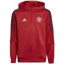 Bluza adidas Manchester United Track Hood Y Jr HC9752