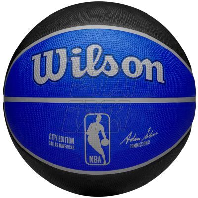 Piłka do koszykówki Wilson NBA Team City Edition Dallas Mavericks WZ4024207XB 