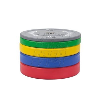 8. Talerz olimpijski HMS YELLOW BUMPER 15 kg CBR15 