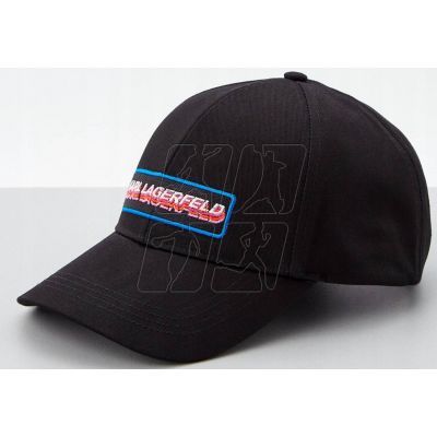 Czapka z daszkiem Karl Lagerfeld K/Futuristic Logo Cap 225W3417