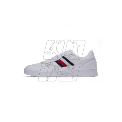 9. Buty Tommy Hilfiger Court Cupsole Retro Lth  Stripes M FM0FM04828YBS