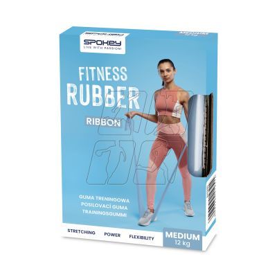 7. Guma fitness medium 200 cm Spokey RIBBON