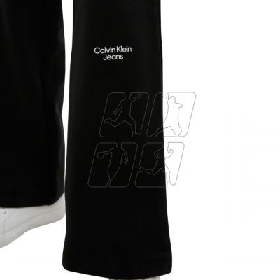 4. Spodnie Calvin Klein Jeans Stacked Logo Wide W J20J218701