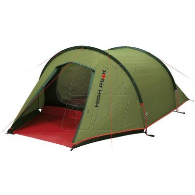 Namiot High Peak Kite 3 LW zielono-czerwony 10344