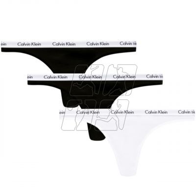 5. Bielizna Calvin Klein 3-Pack Thongs W QD3587E