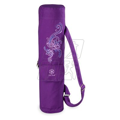 4. GAIAM POKROWIEC Z PASKIEM NA MATĘ DEEP PLUM 61338