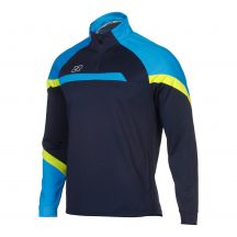 Bluza treningowa Ganador Pro 2.0 M 02364-014 Granatowy\Niebieski\Limonkowy